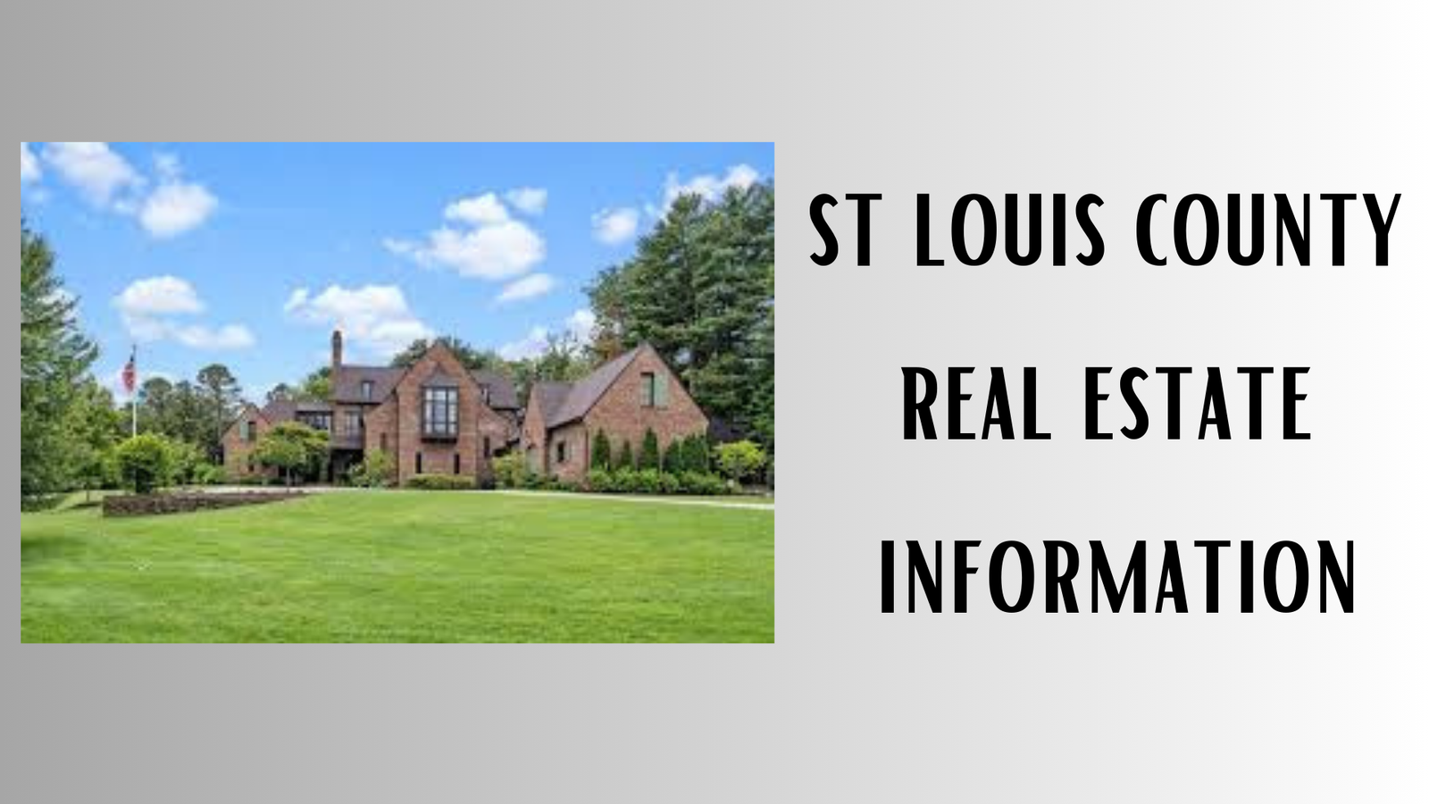 st louis county real estate information