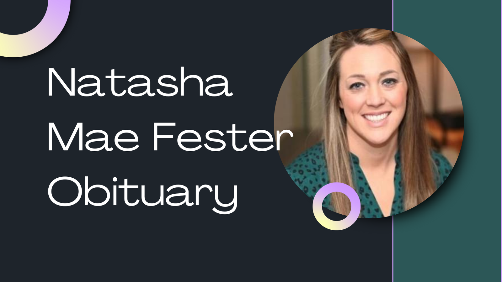 natasha mae fester obituary