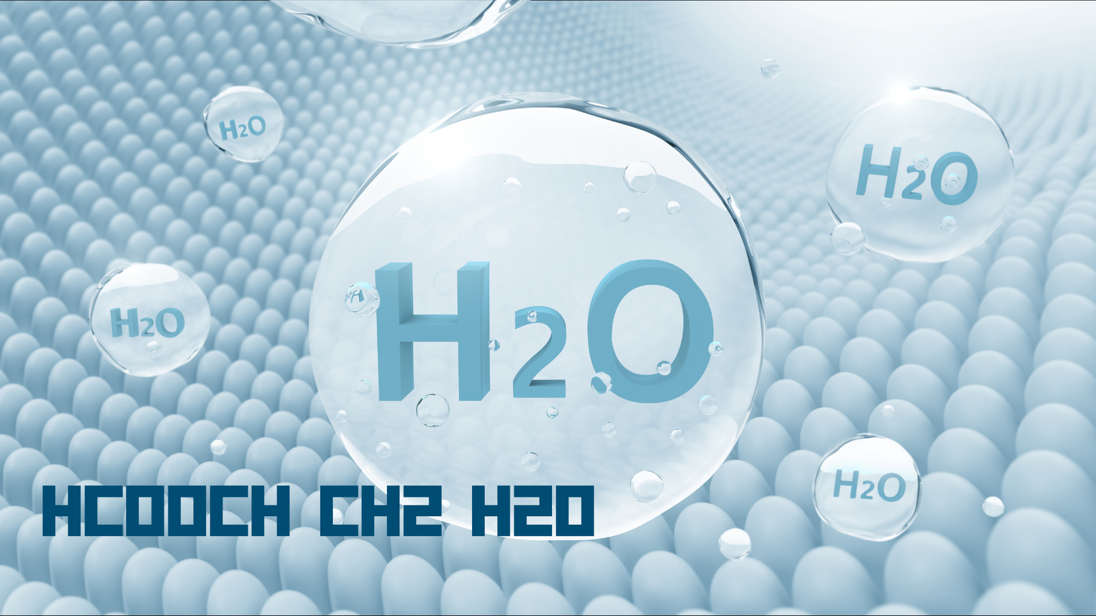 hcooch ch2 h2o