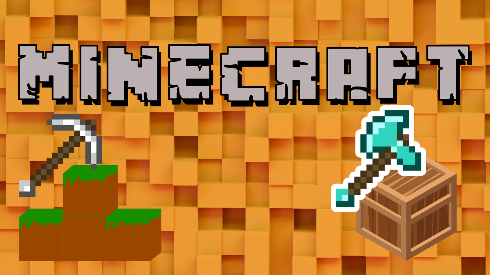 minecraft bedrock edition (2011) game icons and banners